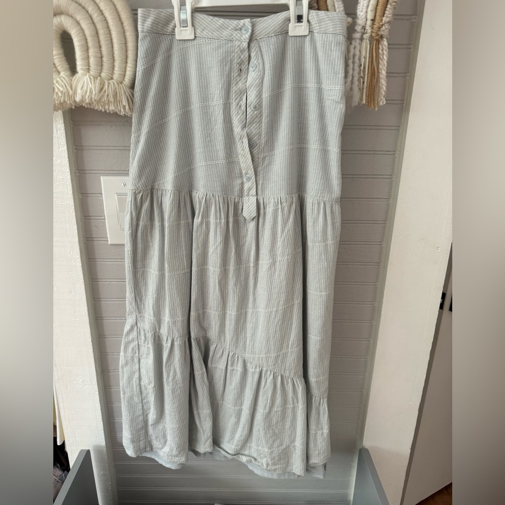Vibe striped skirt